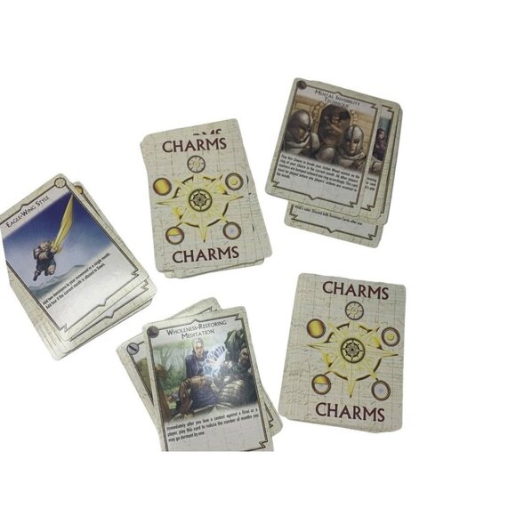 Legacy of the Unconquered Sun Game Replacement Charm Cards Set of 50 Exalted 2nd - Picture 1 of 5